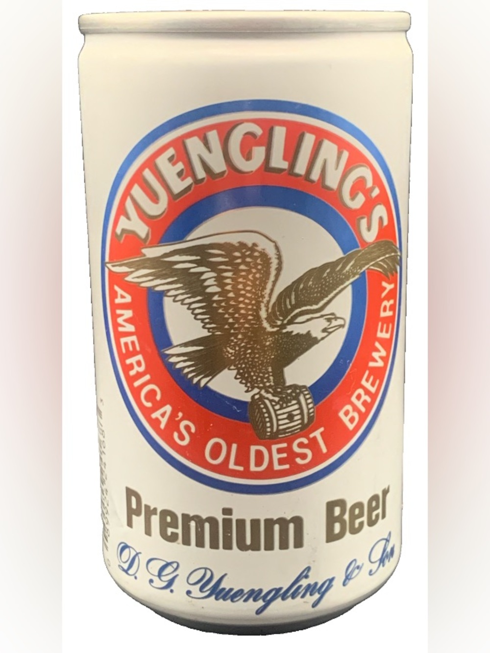 Vintage Beer Can Yuengling Shamokin 125th Year of Pride Tab Empty